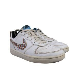 Nike Shoes Kids 5 Sneakers Court Borough Low Athletic Trainers Basketball Swoosh